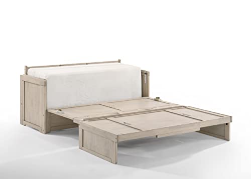 Murphy Cube Cabinet Bed (White, Queen) N4098