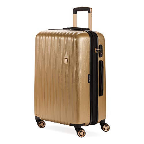 Expandable Hardside Luggage with Spinner Wheels and TSA Lock, Carry-On 19-Inch X51908