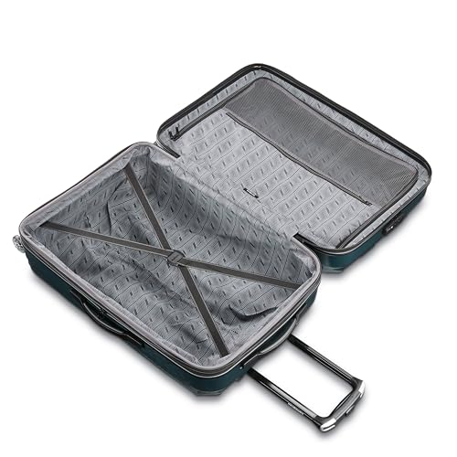Hardside Expandable Carry-On Luggage with Spinner Wheels, Black, 20-Inch O253