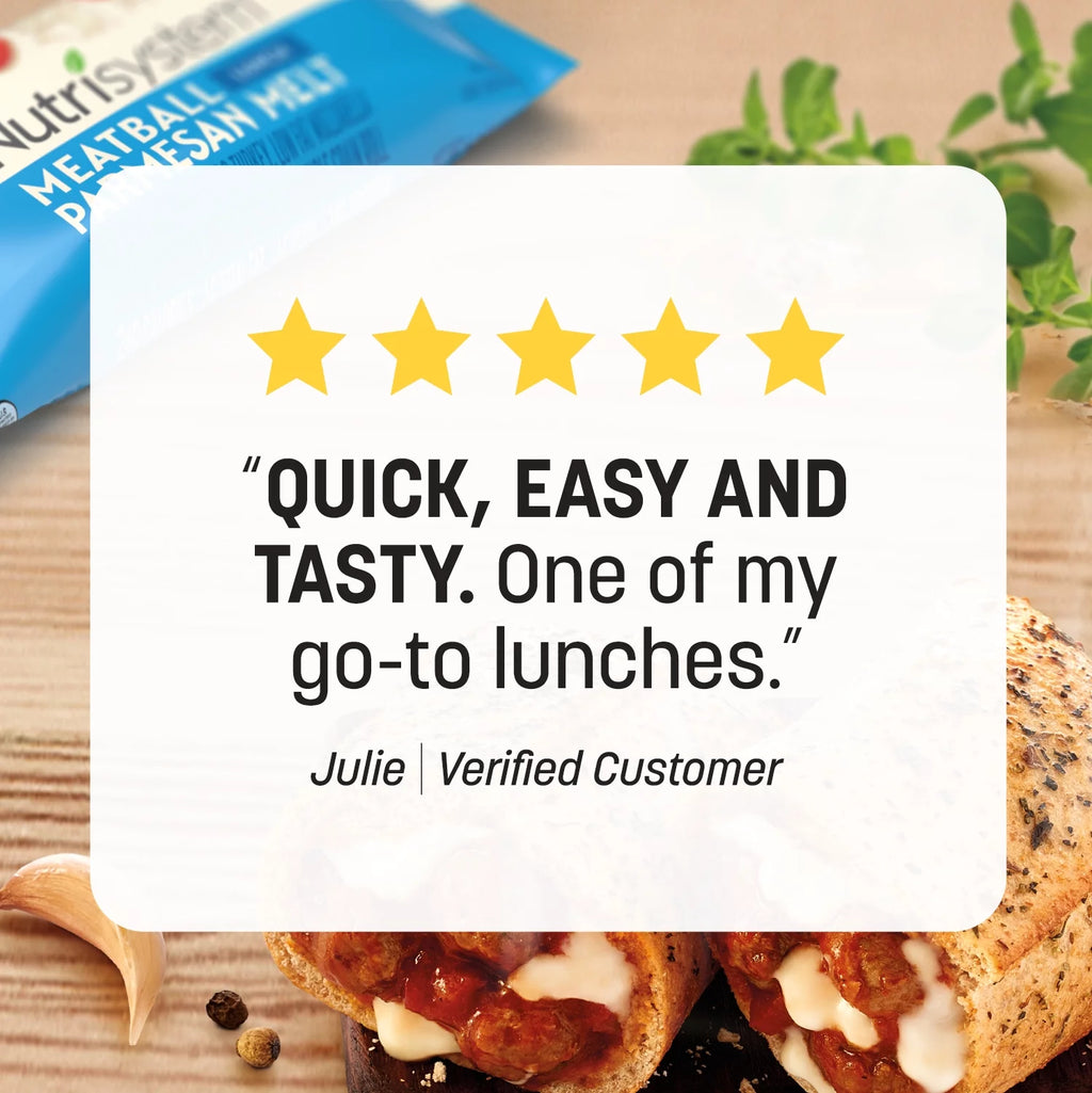 Meatball Parmesan Lunch Melt, Frozen Meal, 12 Count Y156644