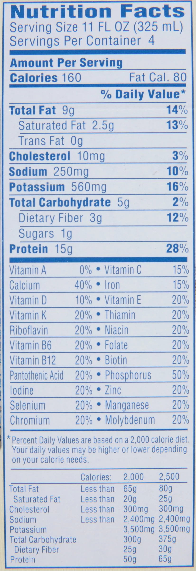 Gluten Free Protein-Rich Shake, Milk Chocolate, Keto Friendly, 3/4ct Packs L37176
