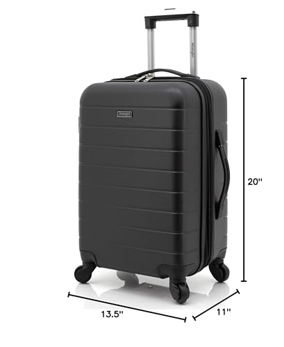 Smart Luggage Set with Cup Holder and USB Port, 20-Inch Carry-On D90568