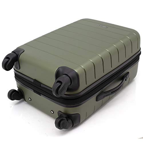 Smart Luggage Set with Cup Holder and USB Port, 20-Inch Carry-On D90568
