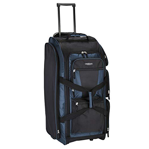 30 Inch Multi-pocket Rolling Duffel Bag G92455