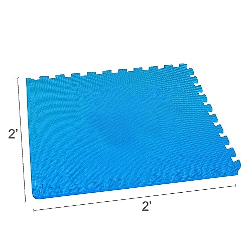 Puzzle Exercise Mat with EVA Foam Interlocking Tiles for MMA, Gymnastics and Home Gym H787