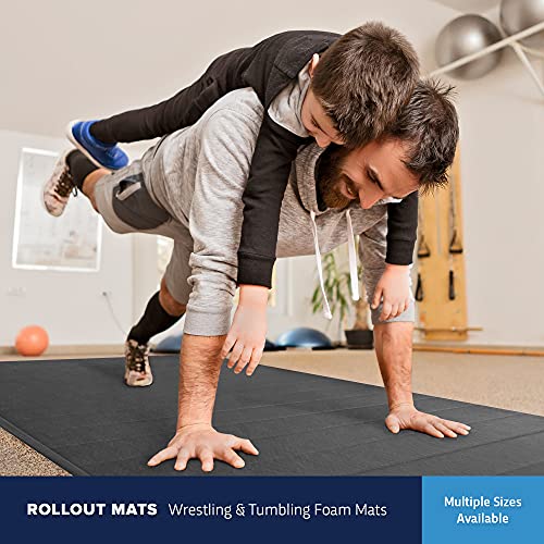 1.4 Inch Thick Roll Out Wrestling Mat for Practice P2482