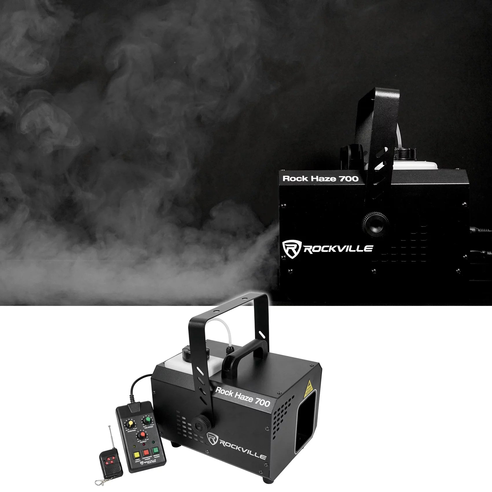 DMX Fog Machine with RGBA+UV LED Effects V540