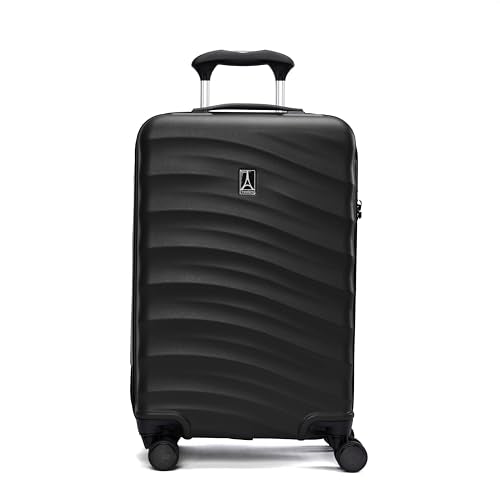 Hardside Expandable Carry-On Luggage with 8 Spinner Wheels and TSA Lock Q7052