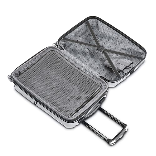 Hardside Expandable Carry-On Luggage with Spinner Wheels, Black, 20-Inch O253