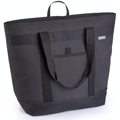 Insulated Cooler Bag with Thermal Lining, Collapsible for Grocery, Travel, Beach, and Picnic W52787