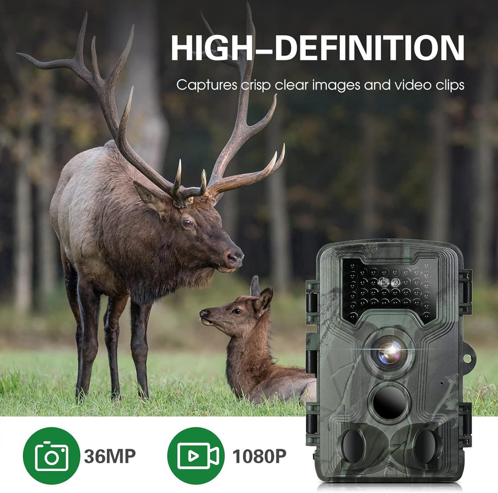 Trail and Game Camera with Night Vision and Motion Activation N1487