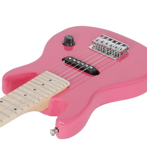 Electric Guitar Starter Kit for Kids with 5W Amplifier, Black F2968