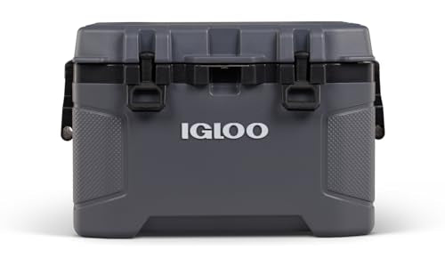 52Qt Wheeled Cooler, Insulated Hard Shell Ice Chest C327