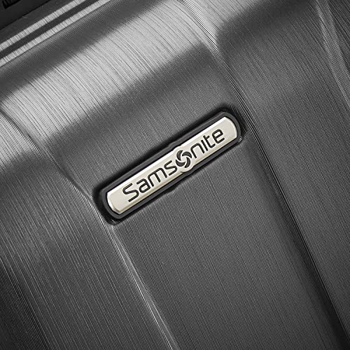 Hardside Expandable Carry-On Luggage with Spinner Wheels, Black, 20-Inch O253