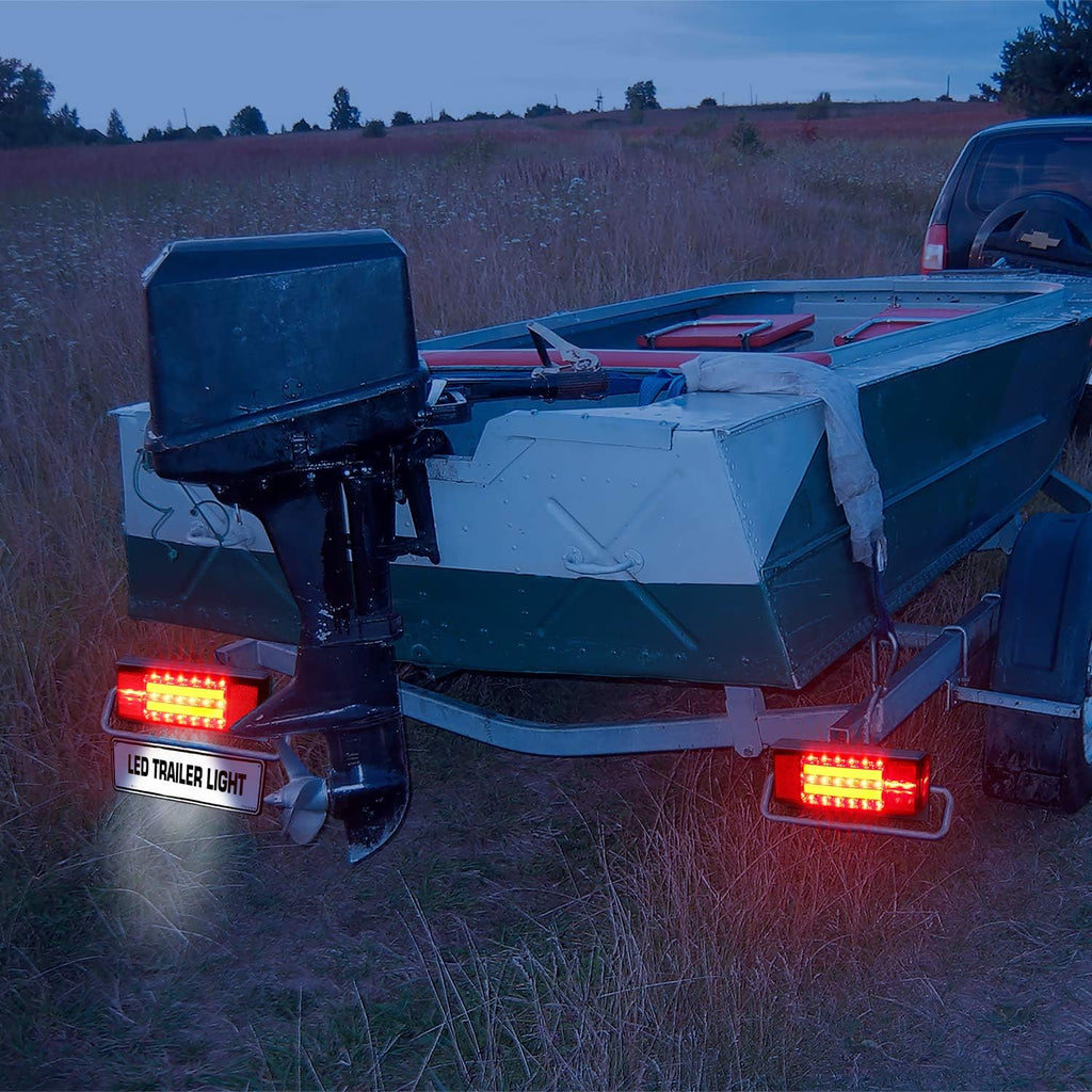 Submersible LED Trailer Light Kit for Truck RV Boat O644