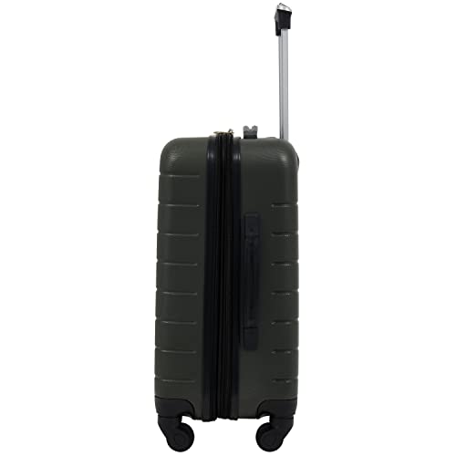 Smart Luggage Set with Cup Holder and USB Port, 20-Inch Carry-On D90568