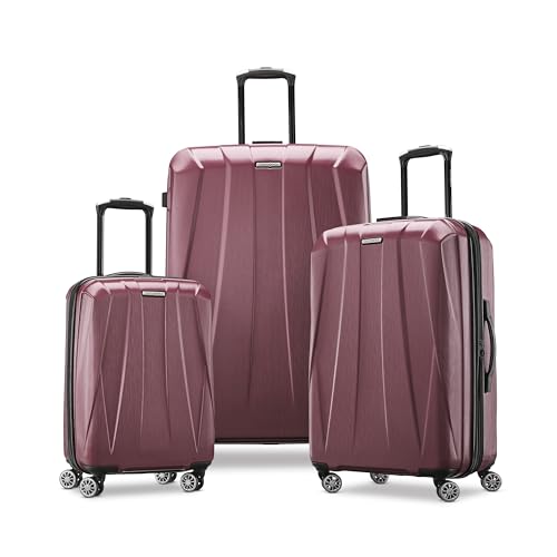 Hardside Expandable Carry-On Luggage with Spinner Wheels, Black, 20-Inch O253