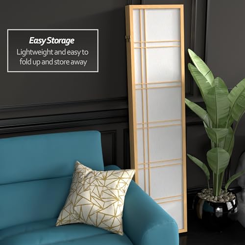 6 Panel Honey Room Divider D80902