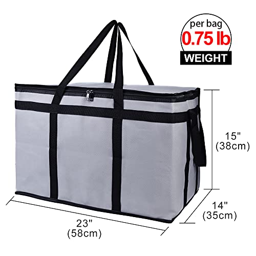 Insulated Food Delivery Bag Hot Cold Meal Carrier F1699