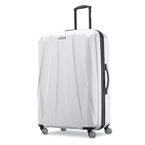Hardside Expandable Carry-On Luggage with Spinner Wheels, Black, 20-Inch O253