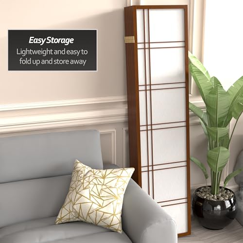 6 Panel Honey Room Divider D80902