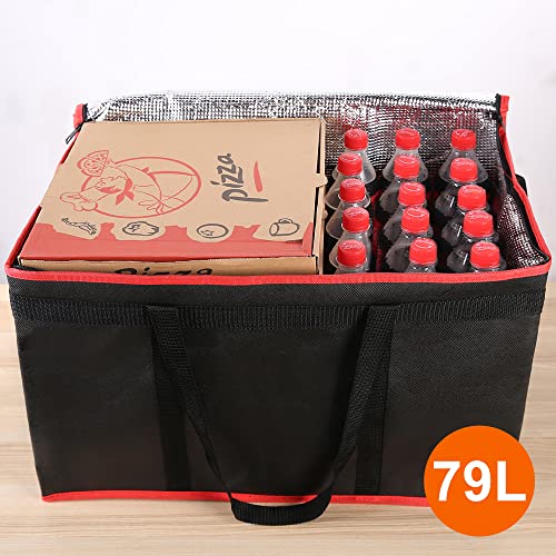 Insulated Food Delivery Bag Hot Cold Meal Carrier F1699