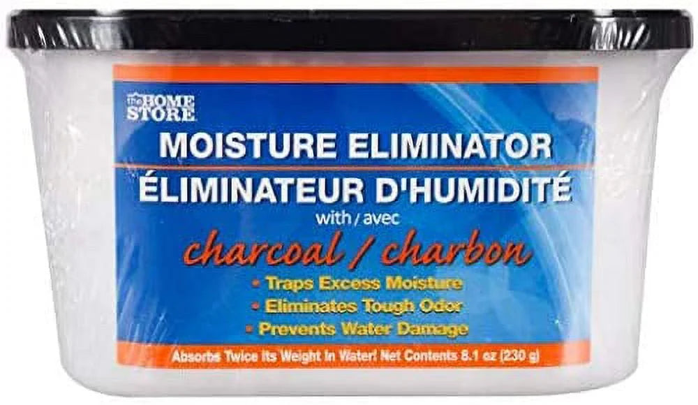 Charcoal Moisture Absorber Pellets, 3 Tubs W962