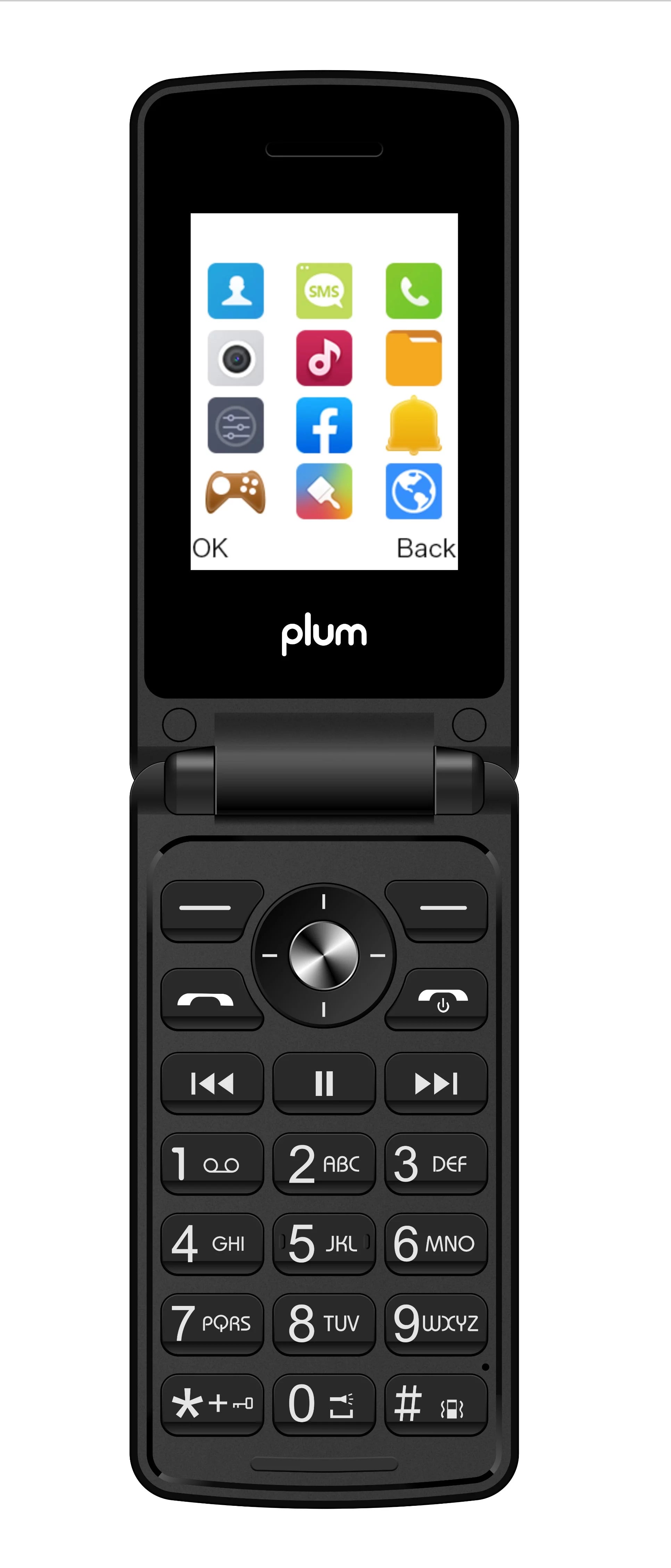Unlocked 4G Flip Phone with SIM Card Plan G51090