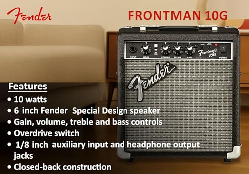 Guitar Combo Amplifier with Cable and 12-Pack Picks C553173