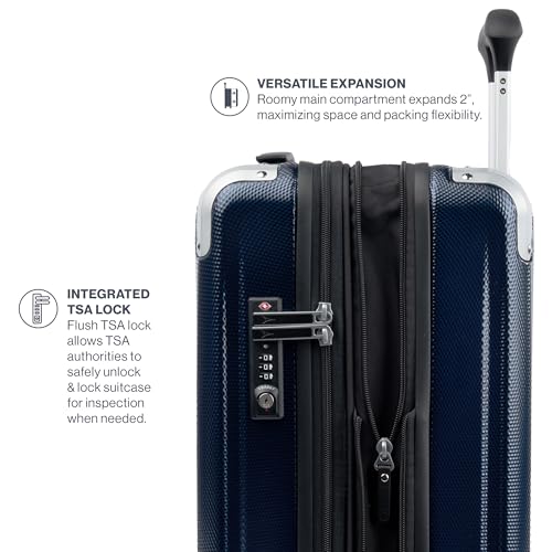 Hardside Expandable Carry-On Luggage with 8 Spinner Wheels, 21 Inch B30295