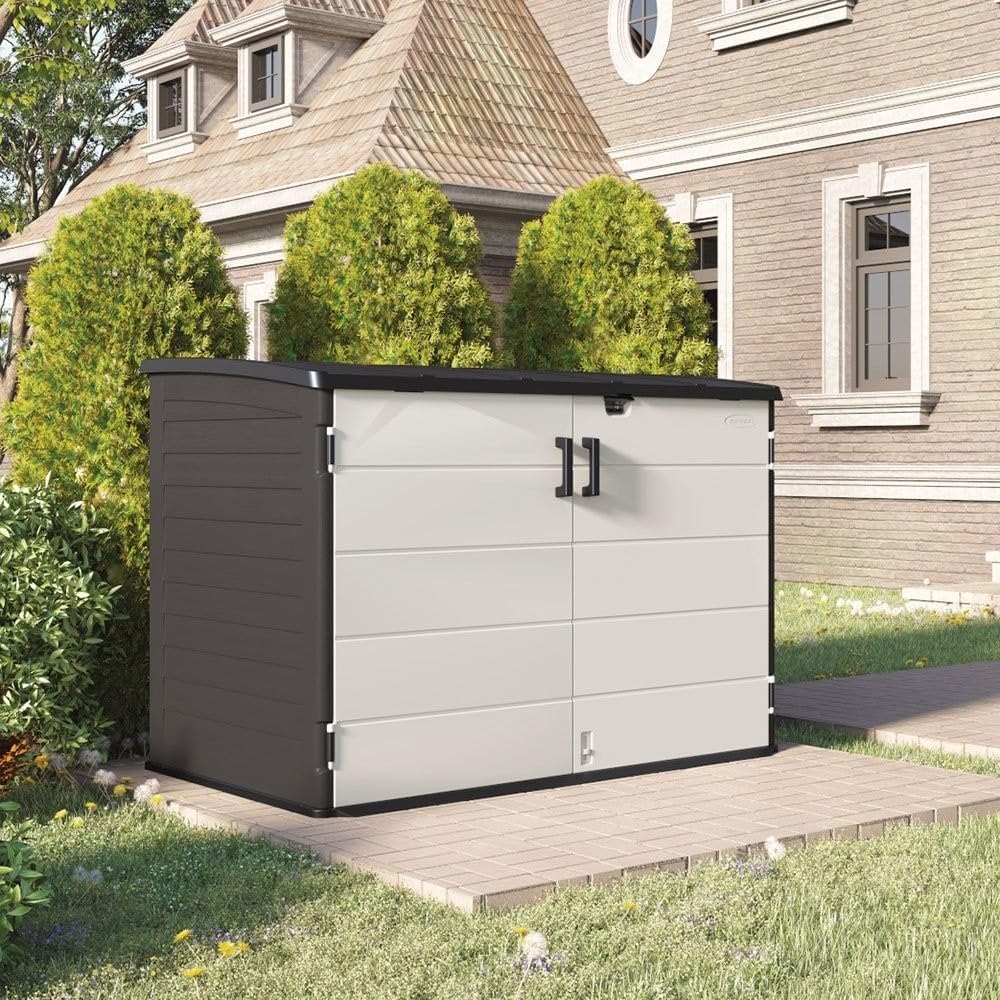 Horizontal Storage Shed with Floor J246