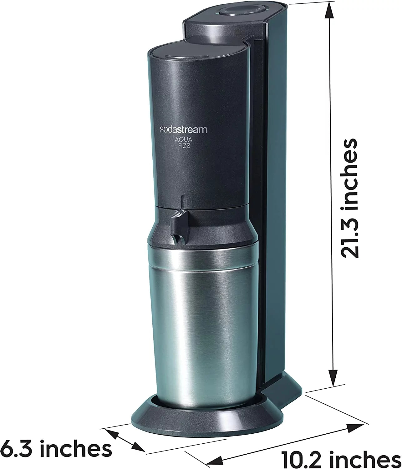 Sparkling Water Maker Kit with CO2 and Glass Carafes M905