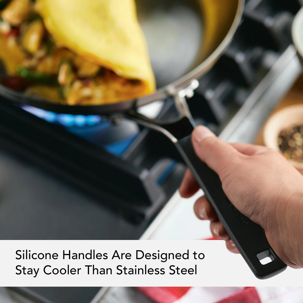 Stainless Steel 10 Piece Pots and Pans Set F68162