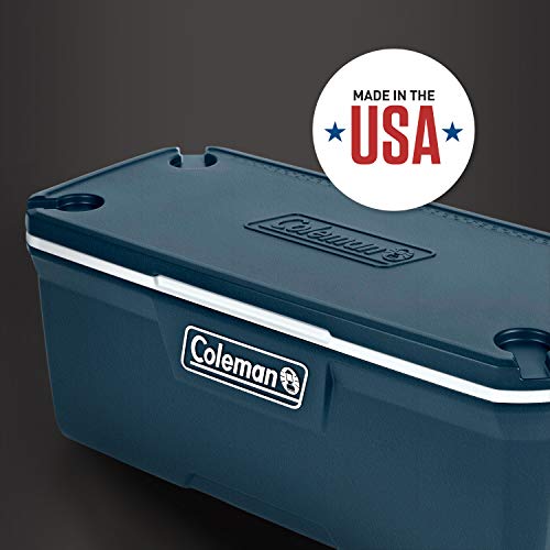 Insulated Portable Hard Cooler, Leak-Resistant, Keeps Ice up to 5 Days N135