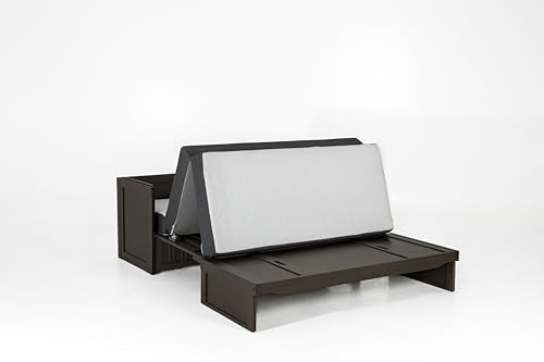 Murphy Cube Cabinet Bed (White, Queen) N4098