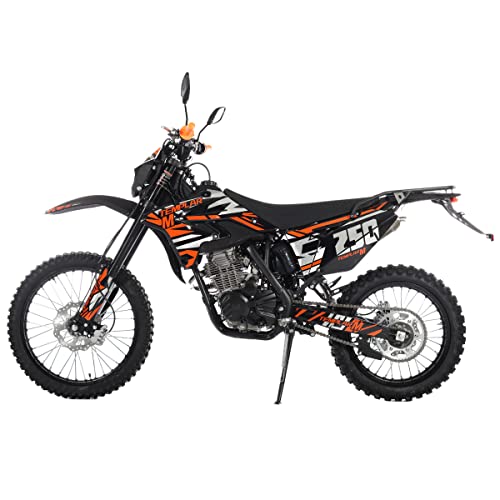 250cc Dirt Bike with 5-Speed Manual, 21"/18" Wheels B33427