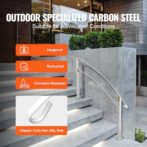 Adjustable Metal Handrail for Outdoor Steps O796
