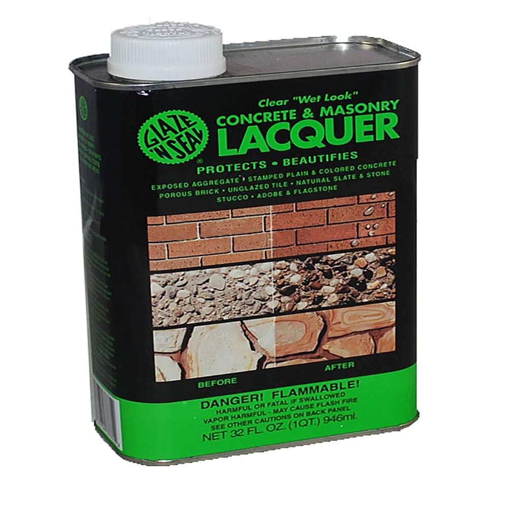 Glaze 'N Seal Original Wet Look Lacquer Sealer - Quart