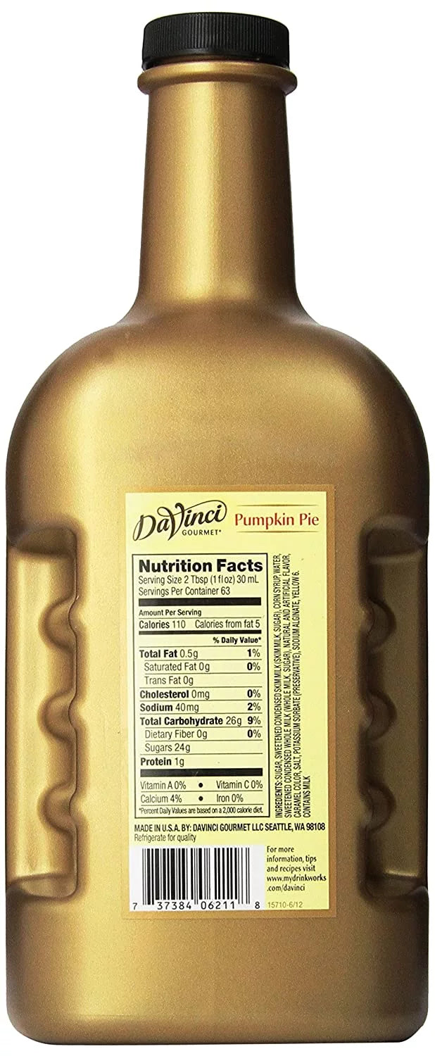 Pumpkin Pie Sauce, 64 Ounce Bottle H328683