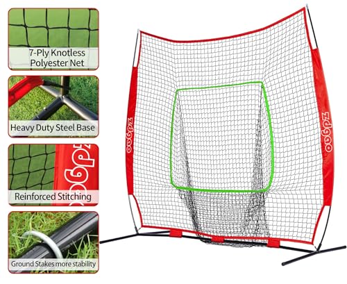 Baseball Softball Practice Net with Carry Bag C597499