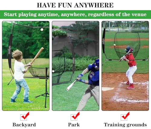 Baseball Softball Practice Net with Carry Bag C597499