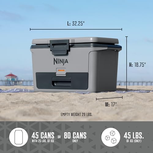 50qt Hard Cooler with Dry Storage Drawer, Slate Gray Z920