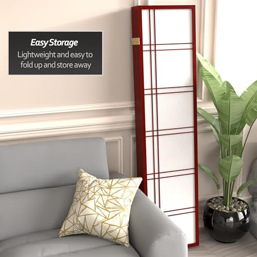 6 Panel Honey Room Divider D80902