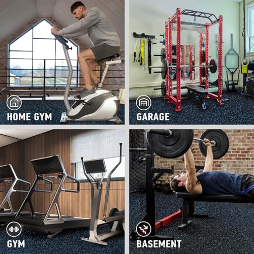 Interlocking Exercise Mat Tiles for Home Gym Flooring O80957