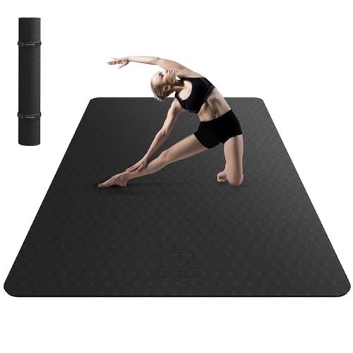 Extra Large Yoga Mat Non-Slip for Home Workouts B4152