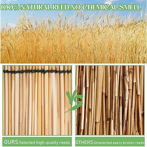 Reed Fence Screen Roll for Garden Patio Outdoor Privacy D33898