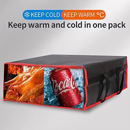 Insulated Food Delivery Bag Hot Cold Meal Carrier F1699
