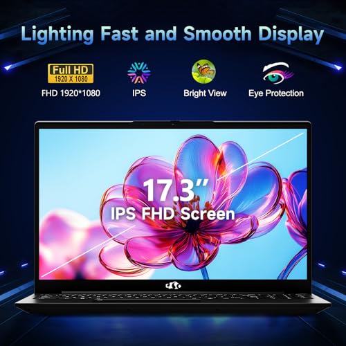 17.3" IPS FHD Gaming Laptop, AMD Ryzen 7, 32GB DDR5 RAM, 1TB SSD M743594