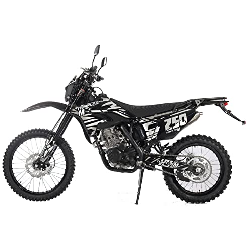 250cc Dirt Bike with 5-Speed Manual, 21"/18" Wheels B33427