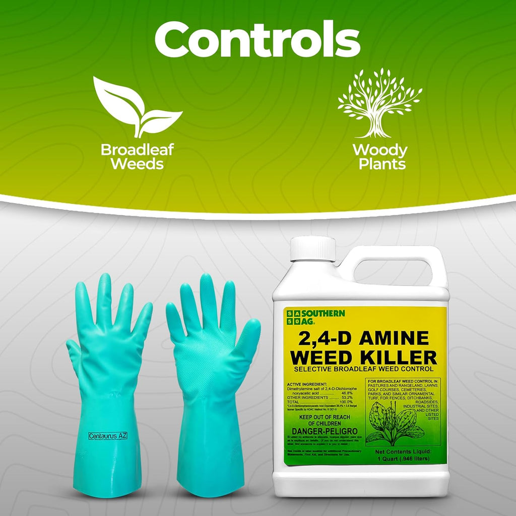 Heavy Duty Weed Killer Concentrate for Lawns, 1 Qt 2-Pack T49150